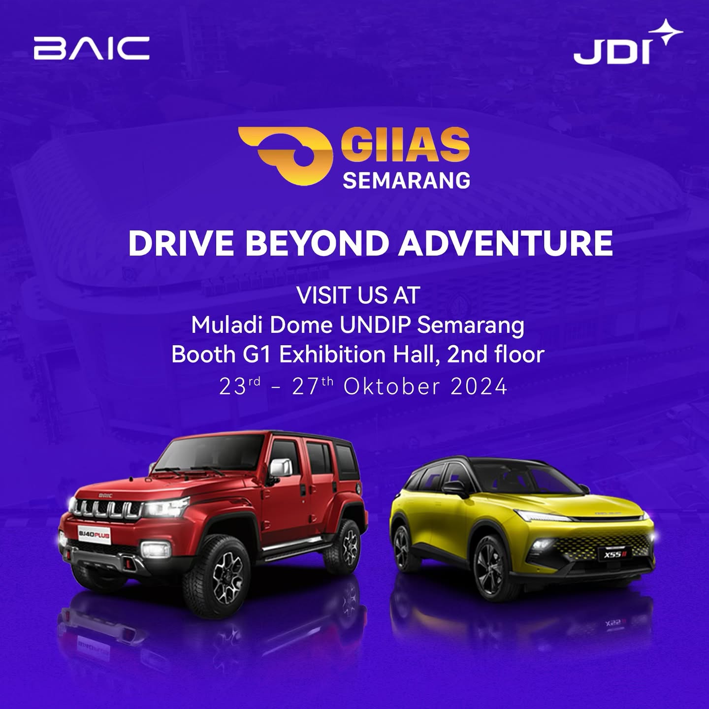 BAIC INDONESIA HADIR DI GIIAS SEMARANG 2024